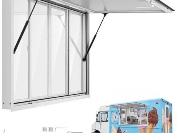 Concession Window 1524x915mm Aluminum Alloy Servic - Main image