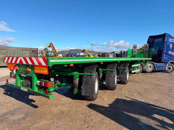Nooteboom 3 x steering axle + double extender ball - Main image