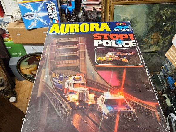 Scalextric Aurora Police Chase Race Track - Main image