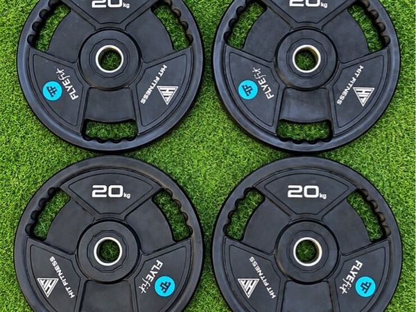 Hit Fitness Rubber Radical Olympic Weight discs - Main image