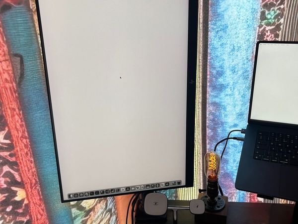 HP 24" Full HD Monitor + Gas Spring Arm - Main image