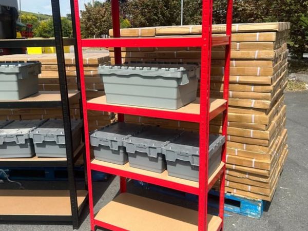 New 5 tier flatpack shelving - Main image