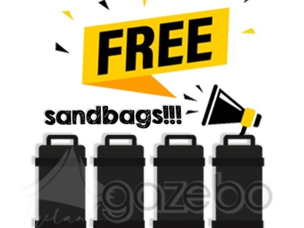 OCTOBER SPECIAL set of 4 sandbag weights FREE* - Main image