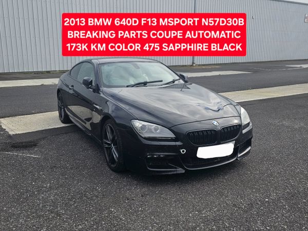 2013 BMW F13 640D MSPORT N57D30B PARTS 475 - Main image