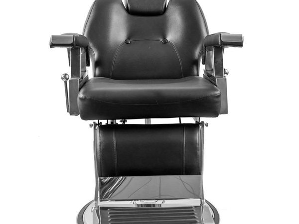 Barber Chair Hydraulic Adjustable Faux Leather - Main image