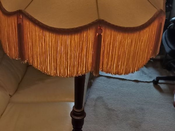 Old Mahogany Standard Lamp - Main image