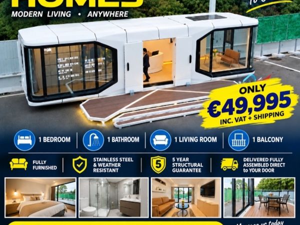 1 Bedroom, 1 Bathroom Space Capsule Homes - Main image