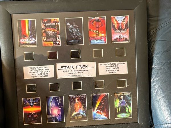Limited edition Star Trek movie cell picture frame - Main image