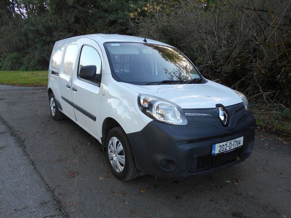 RENAULT KANGOO ZE 33 ELECTRIC VAN. .NEW CVRT TEST for sale in Kildare ...