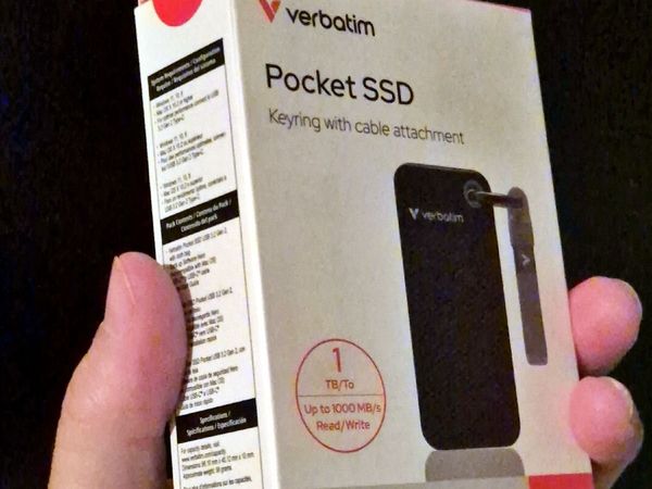 Verbatim Pocket SSD, 1TB, NEW - Main image