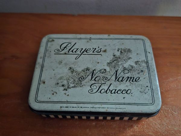 Vintage Players No Name Tobacco Tin - Main image
