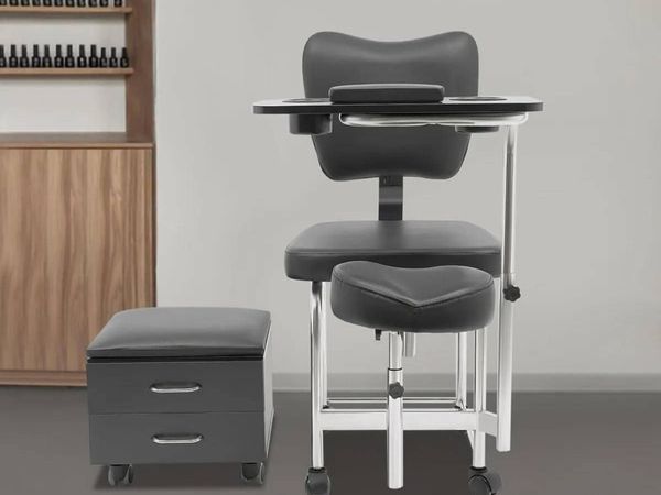 Manicure Pedicure Nail Station Beauty Table Set - Main image