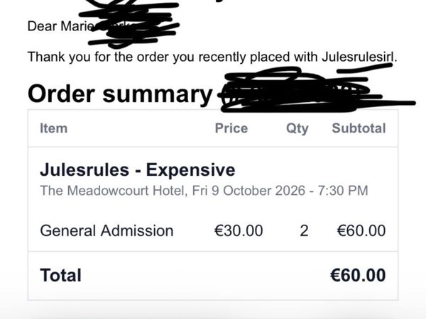 Julesrules Comedy tickets - Main image