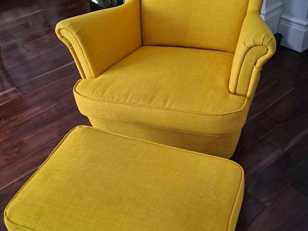 Armchair and footstool - Main image