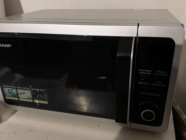 Sharp 800w Microwave and 1000w grill combi - Main image