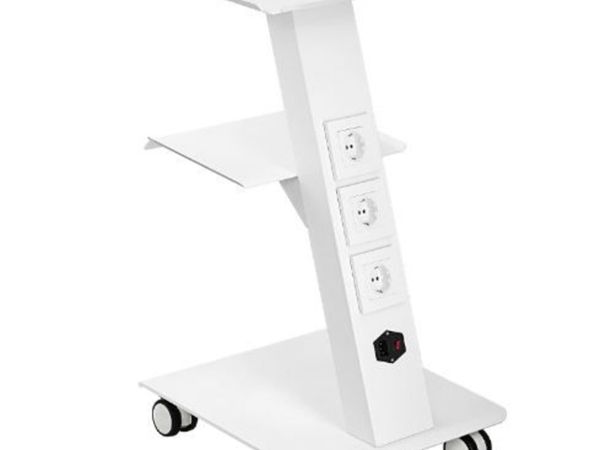 Lab Trolley, Rolling Lab Cart with Built-in Socke - Main image