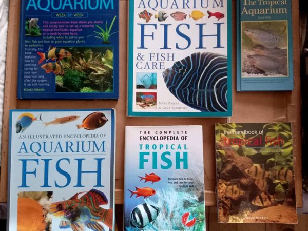 Six Tropical Aquarium Fish Books - Main image