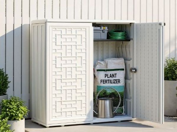 Outdoor Storage Shed 0.23 m³ Waterproof - Main image