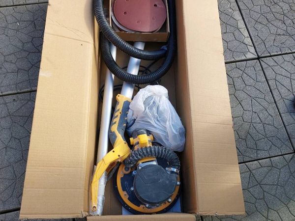 Drywall sander with handle and 50 pc sanding  disc - Main image
