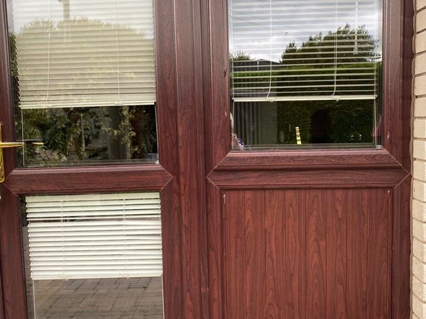 UVPC External Door , Brown - Main image