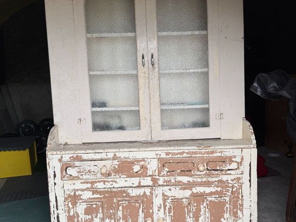 Antique Pine Farmhouse Dresser - Main image
