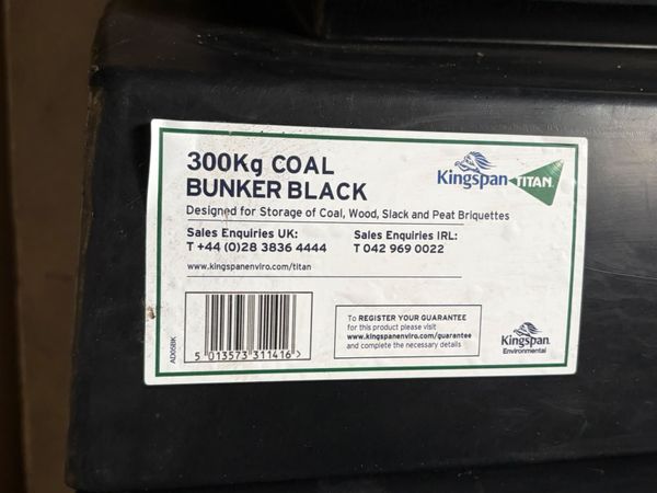 Kingspan Titan 300kg Coal Bunker - Main image