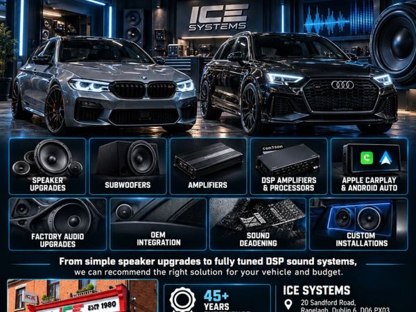CAR SOUND SYSTEM UPGRADE SPECIALISTS – ICE SYSTEMS - Main image