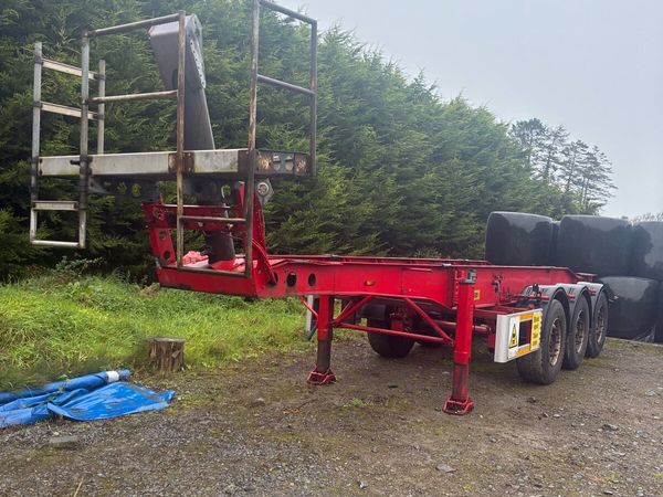 Schmitz 8.2 tipping chassis + ram - Main image