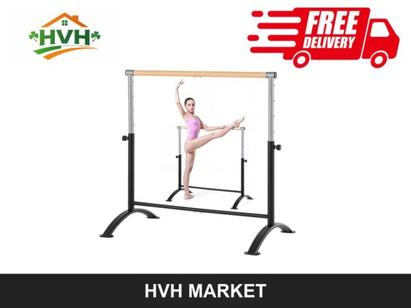 Freestanding Ballet Barre, Adjustable 28-44 in - Main image