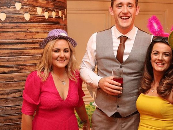 Fairy Light Rustic Photo Booth Hire - Main image
