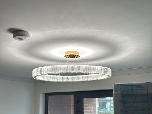 Luxury K9 Crystal LED Chandelier 100cm - New Unuse - Main image