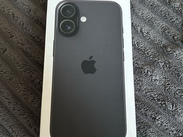iPhone 16 Black Unlocked Brand New - Main image