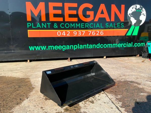 Unused 78" Skid steer / Bobcat front loader bucket - Main image