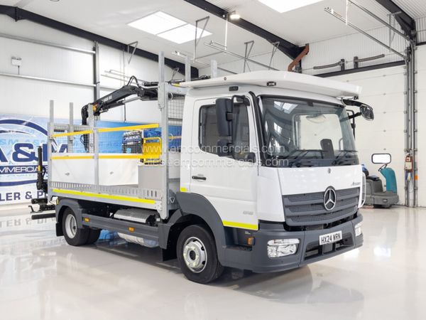 2024 MERCEDES ATEGO 816 POLE CARRIER WITH CRANE - Main image