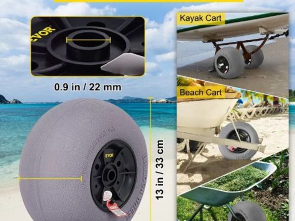 Beach Balloon Wheels, 33 cm Replacement - Main image