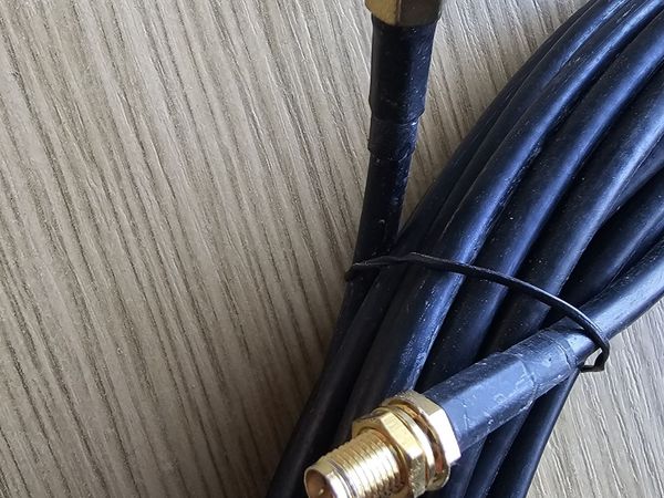 20m Wifi antenna aerial extension cable RP SMA 20m - Main image