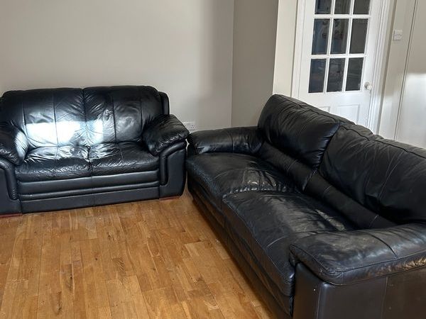 leather sofa free - Main image