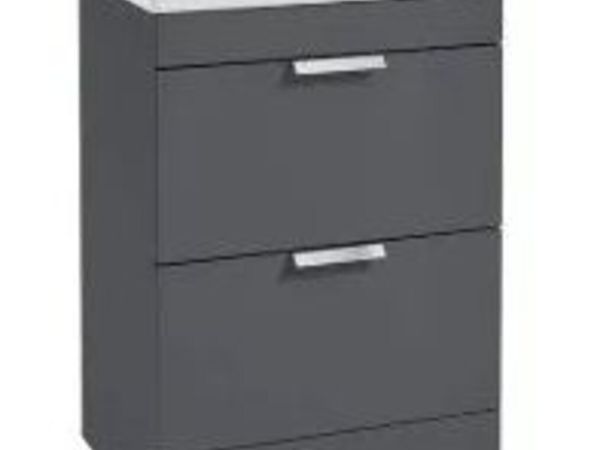 Sonas Stockholm 50 Floor Standing 2 Drawer Vanity - Main image