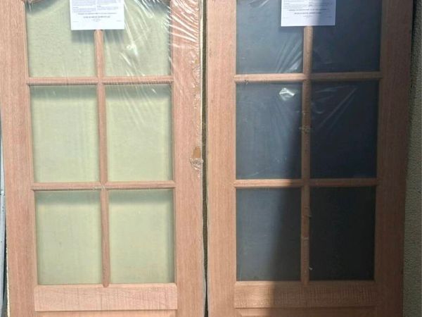 Mahogany French doors and accessories - Main image
