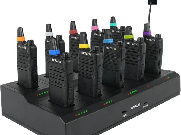 RT622 Walkie Talkie, PMR446 2 Way Radio with 10 Wa - Main image