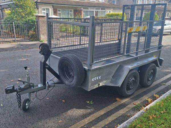 Heavy-duty double-axle trailer - Main image