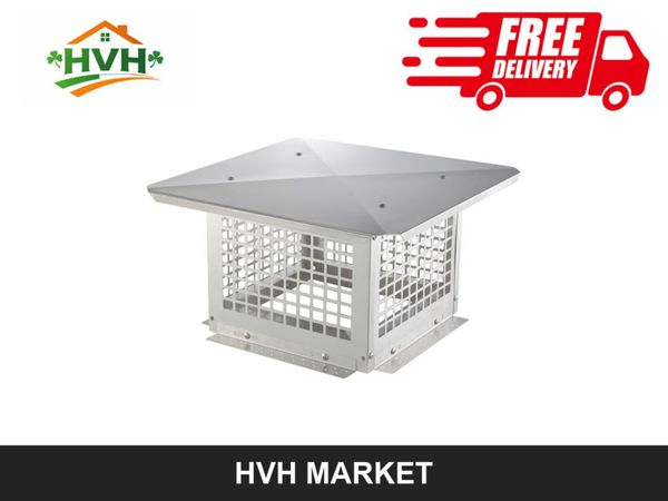 304 Stainless Steel Chimney Cap 304.8 x 304.8mm - Main image