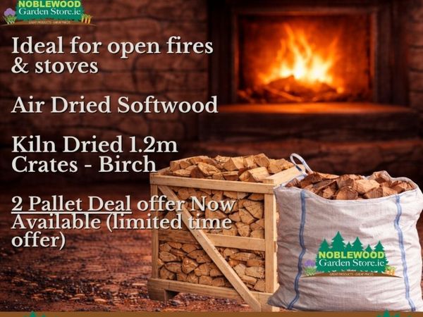 Birch or Softwood FIREWOOD for Sale - Main image