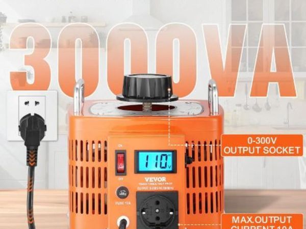 3000VA Auto Variable Voltage Transformer - Main image