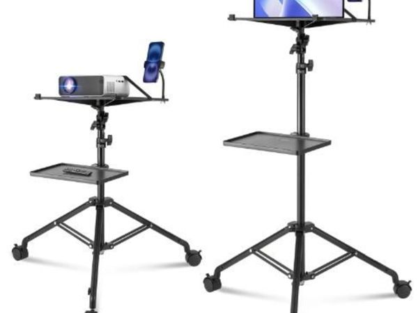 Projector Stand with Wheels, Laptop Stand - Main image