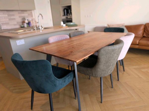 EZ Living Osaka Dining Table & 6 Oledo Chai - Main image