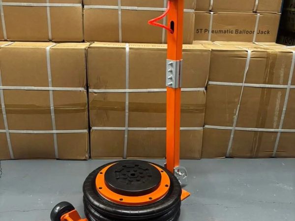 Brand New 5 Ton Air Bag Pneumatic Jack Long Handle - Main image