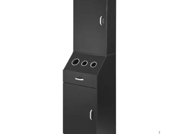 Salon Storage Cabinet, Barber Salon Station for Ha - Main image