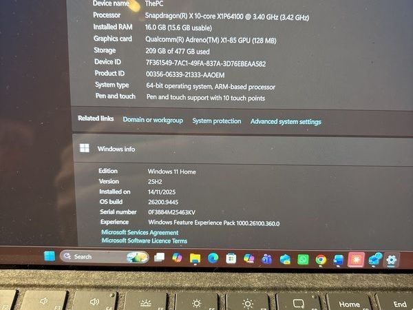 Microsoft Surface Pro 11 with keyboard and Pen - Main image