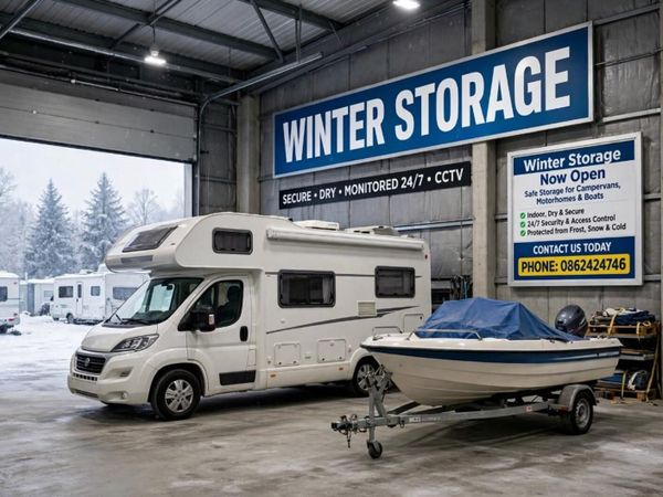 Indoor winter storage for boats and campervans - Main image